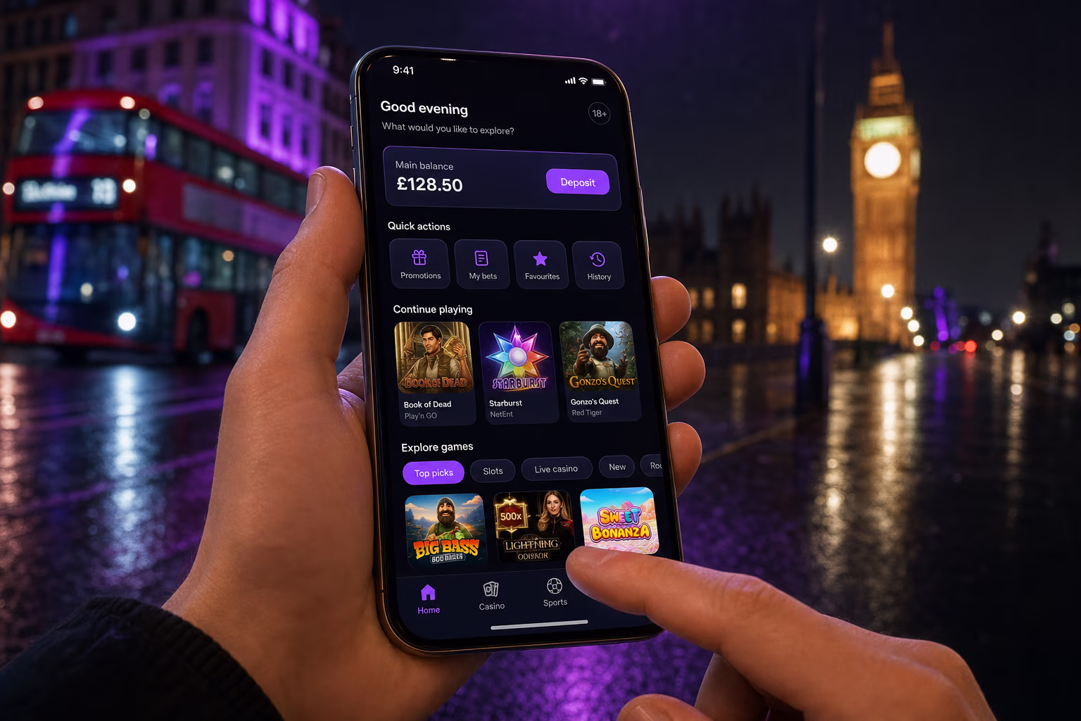 The Grand Ivy Casino Mobile for iPhone &amp; iPad